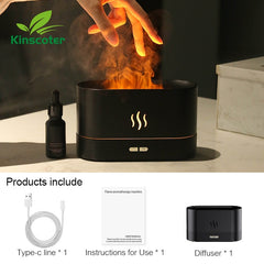 Flame Humidifier - HOW DO I BUY THIS Black