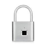 Fingerprint Smart Padlock - HOW DO I BUY THIS Hit Modern / Silver