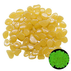 Garden Luminous Stones - HOW DO I BUY THIS 25pcs / Dark yellow