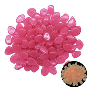 Garden Luminous Stones - HOW DO I BUY THIS 25pcs / Dark rose