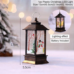 Holiday Lantern - HOW DO I BUY THIS Snowman - Black