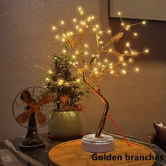 Mini Christmas Tree Lamp - HOW DO I BUY THIS Golden leaf