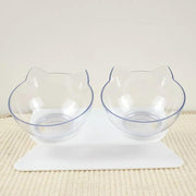 Non-Slip Double Pet Bowl - HOW DO I BUY THIS Transparent Double