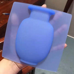 Sticky Flower Vase - HOW DO I BUY THIS Blue